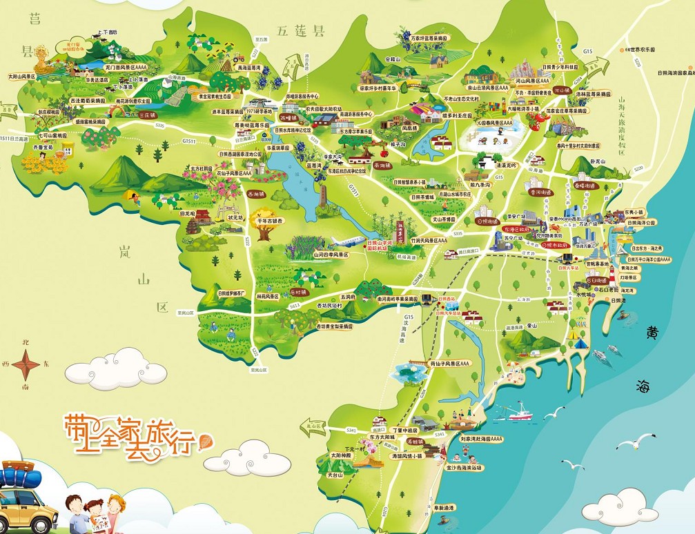 重庆景区使用手绘地图给景区能带来什么好处？
